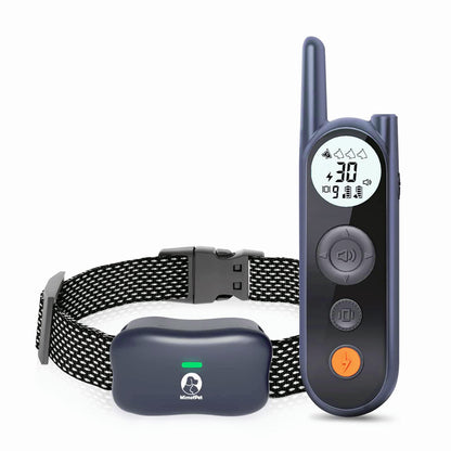 Mimofpet X3-Wireless Dog Fence Collar For Small/Big Dog -Black,Fence And Dog Training 2 In 1